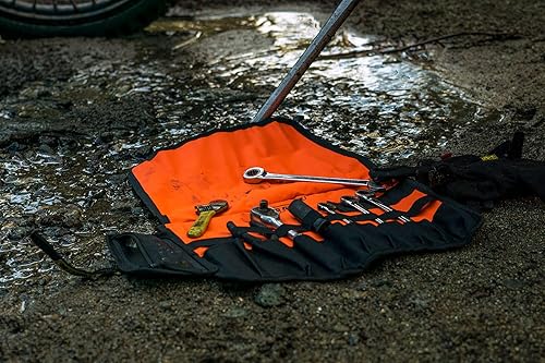 Miniatura 2 de Nelson Rigg RG-055 - Rollo de herramientas universal, negro, 13.75 pulgadas de largo x 10.5 pulgadas de alto