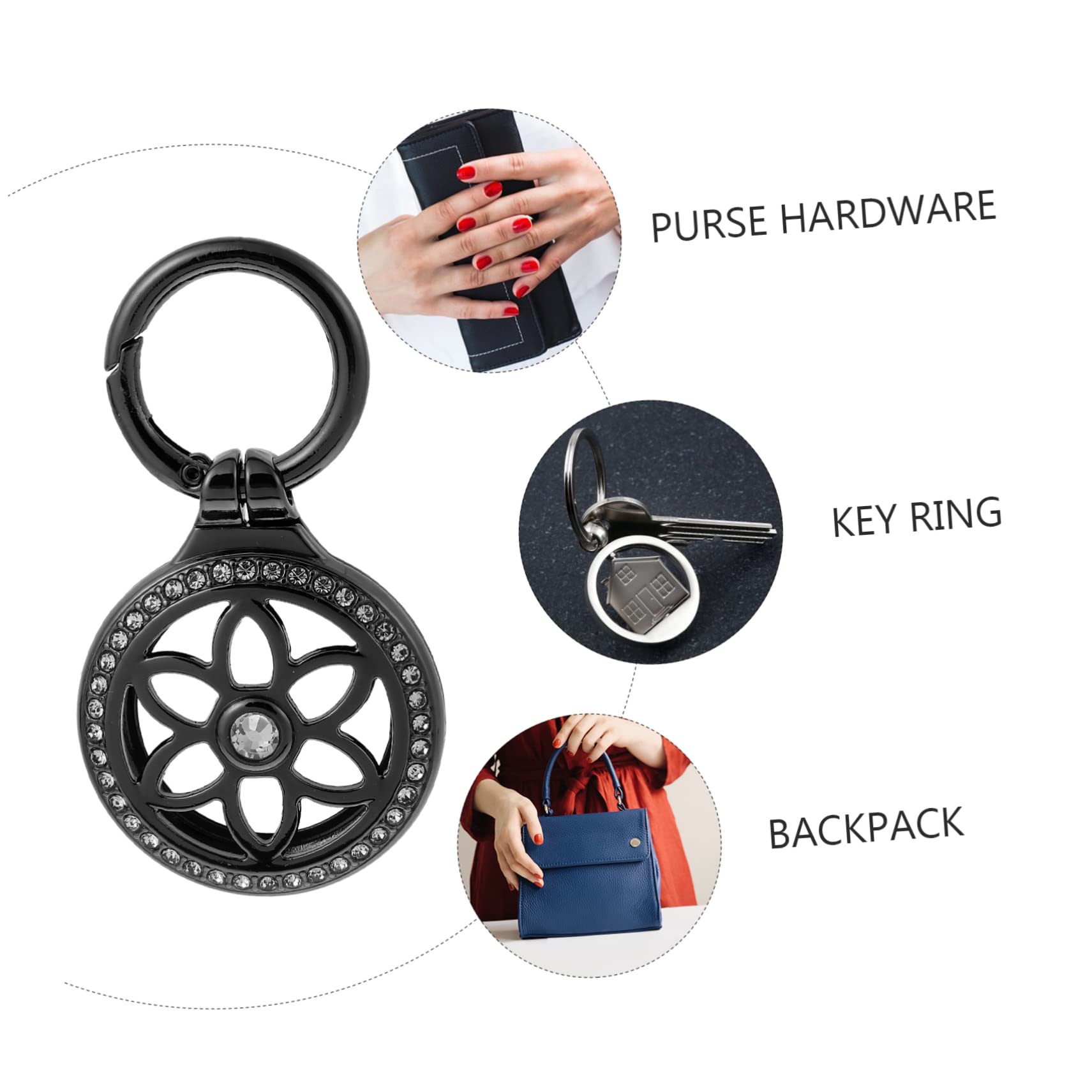 Uonlytech 5piezas Protectora para Localizador De Mascotas Estuche Compacto y Resistente Rayones Compatible Accesorio De Seguridad para Collares y Gatos Mosquetón para Llaves y Valiosos
