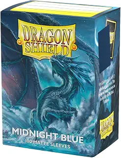 ドラゴンシールド(Dragon Shield) マットスリーブ 標準サイズ ミッドナイトブルー 100枚 AT-11057