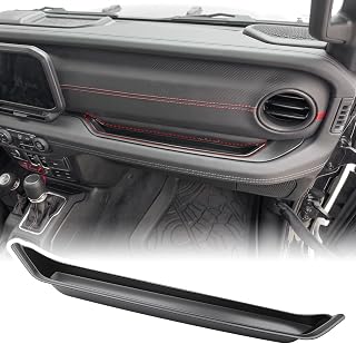Grab Bar Tray for 2024-2026 Jeep Wrangler JL JLU 4XE/Gladiator JT Storage Bin Handle Organizer Grab Handle Box Passenger Side Grabtray for Wrangler&Gladiator Accessories(24+ Grab Bar Tray)