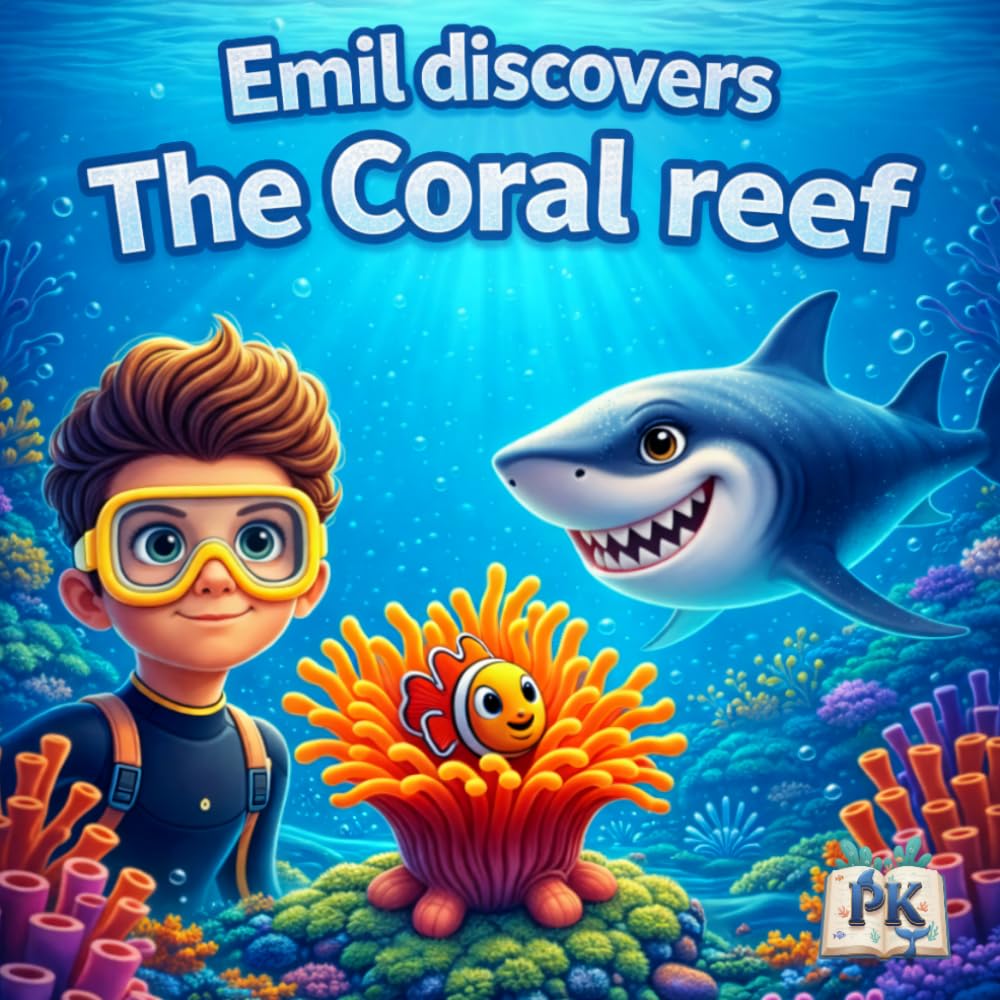Emil discovers The Coral reef: Magical nature trip in little bites – Learn & play book for kids from age 3 (Emil entdeckt)