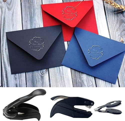 Miniatura 5 de Sello personalizado para libros, personalizable, nombre de texto, fecha, para biblioteca, oficina, libros, sobres, boda, Navidad