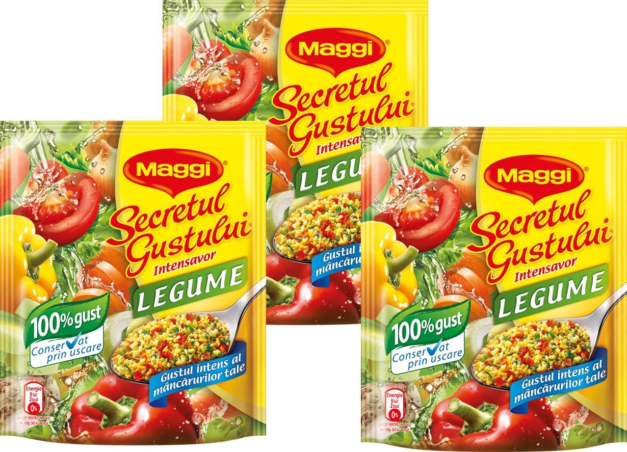 Maggi condimento gusto verdure - Secretul gustului de legume 3 x 400g