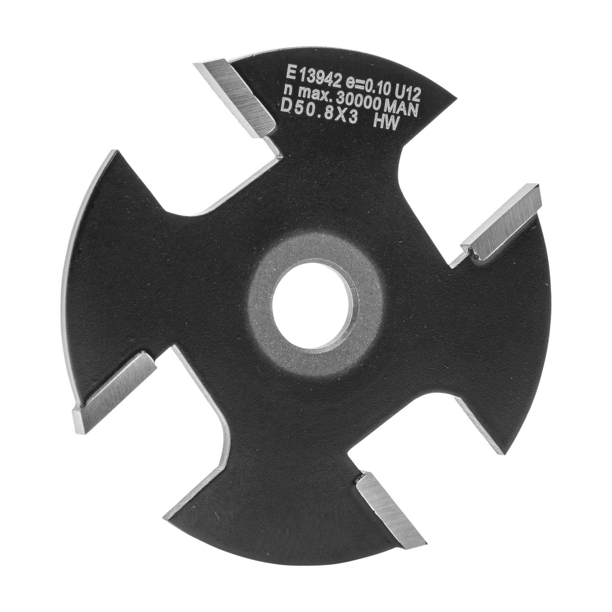 ENT 13942 Frez boczny w wegliku, trzpien (S) 8 mm, srednica (D) 50,8 mm, NL 3 mm, Z4