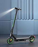 Acer Electric Scooter for Adults: 500W Peak Motor, 15.5 MPH Speed, 20-37 Mile Range, Folding Commuter w/ Solid Tires & Dual Brakes