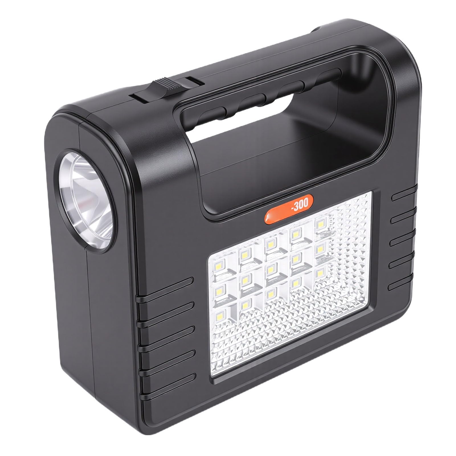 Centrale Elettrica Portatile, Backup di Emergenza Domestica da 12000 MAh con Pannello Solare a 3 Lampadine, Generatore Solare per Emergenza all'aperto Campeggio Viaggi Blackout