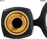 Vista 6 de 5 Core Soporte de clip de micrófono para soporte de micrófono universal ajustable con adaptador de tornillo macho de 5/8 pulgadas a 3/8 pulgadas