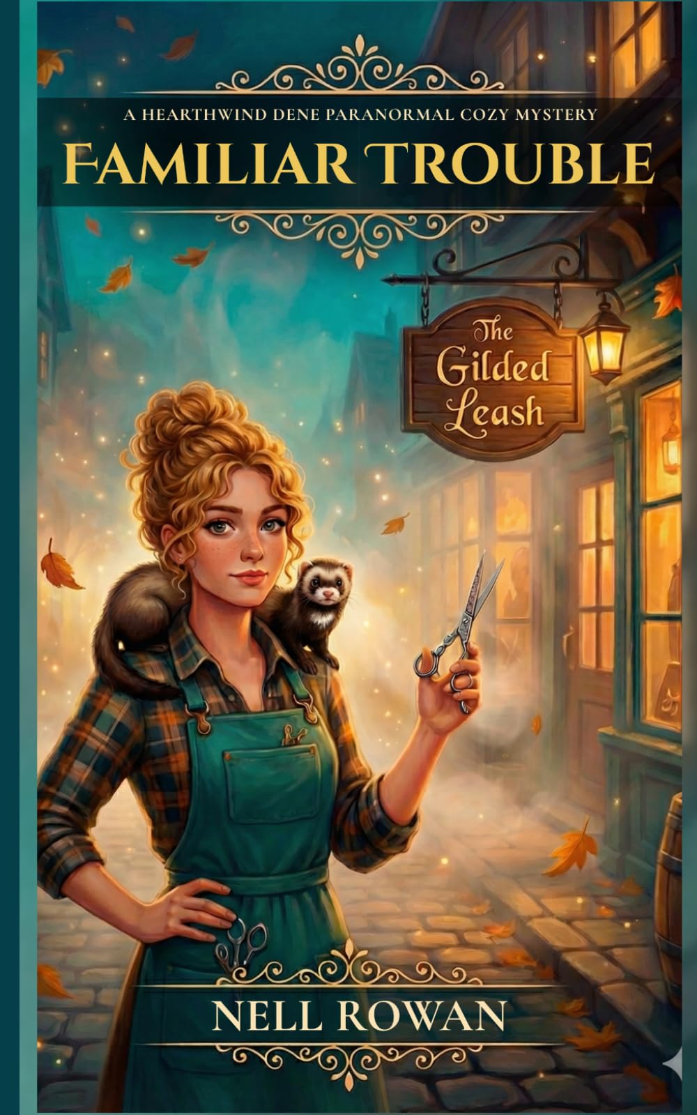 Familiar Trouble: A Hearthwind Dene Paranormal Cozy Mystery