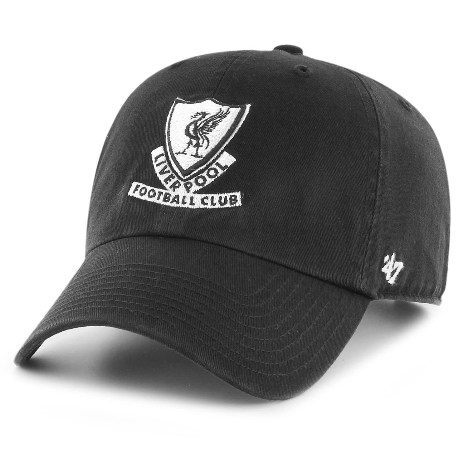 47 Brand Relaxed-Fit Clean UP Cap - Arched FC Liverpool Black