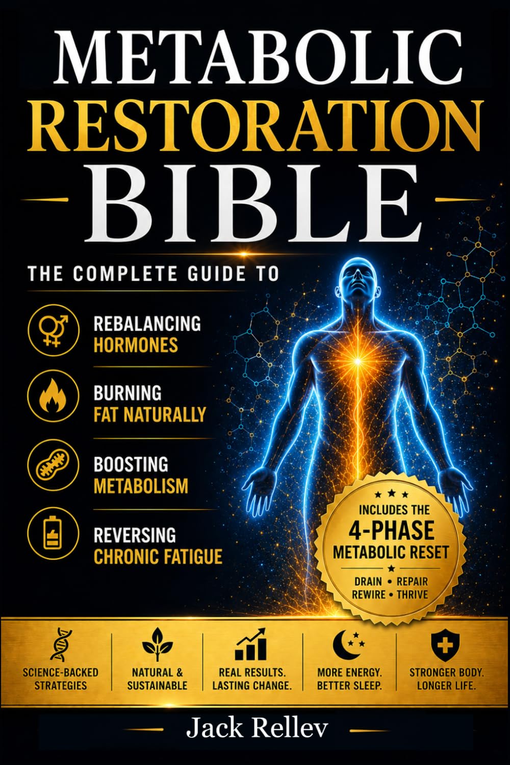 Metabolic Restoration Bible: The Complete Guide to Rebalancing Hormones, Burning Fat Naturally, Boosting Metabolism, and Reversing Chronic Fatigue
