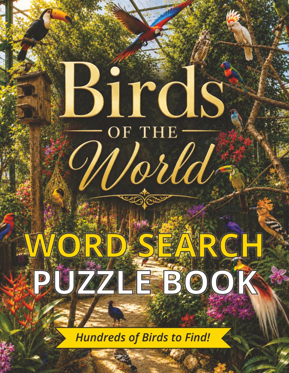 Birds of the World Word Search Puzzle Book: Word Searches about Birds around the World, with Bird Descriptions
