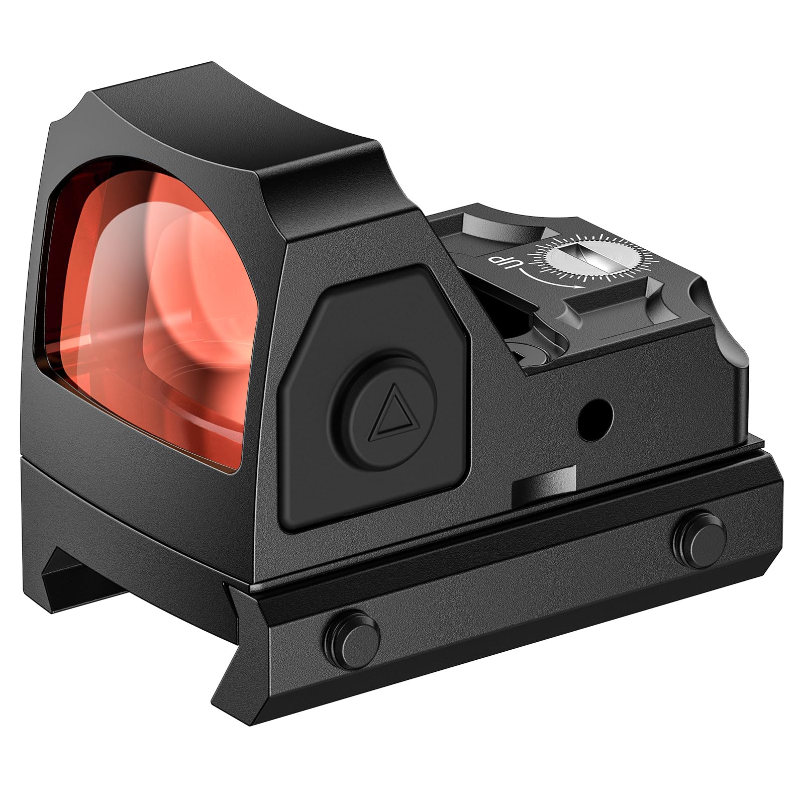 EZshoot Full Sized Red/Green Dot Motion Awake Optic for Pistols, 2MOA Dot, 12 Brightness Adjustment Red/Green Dot Scope, Suitable for RMR, Open Reflex Optics with Adapter Plate for MOS and Picatinny.