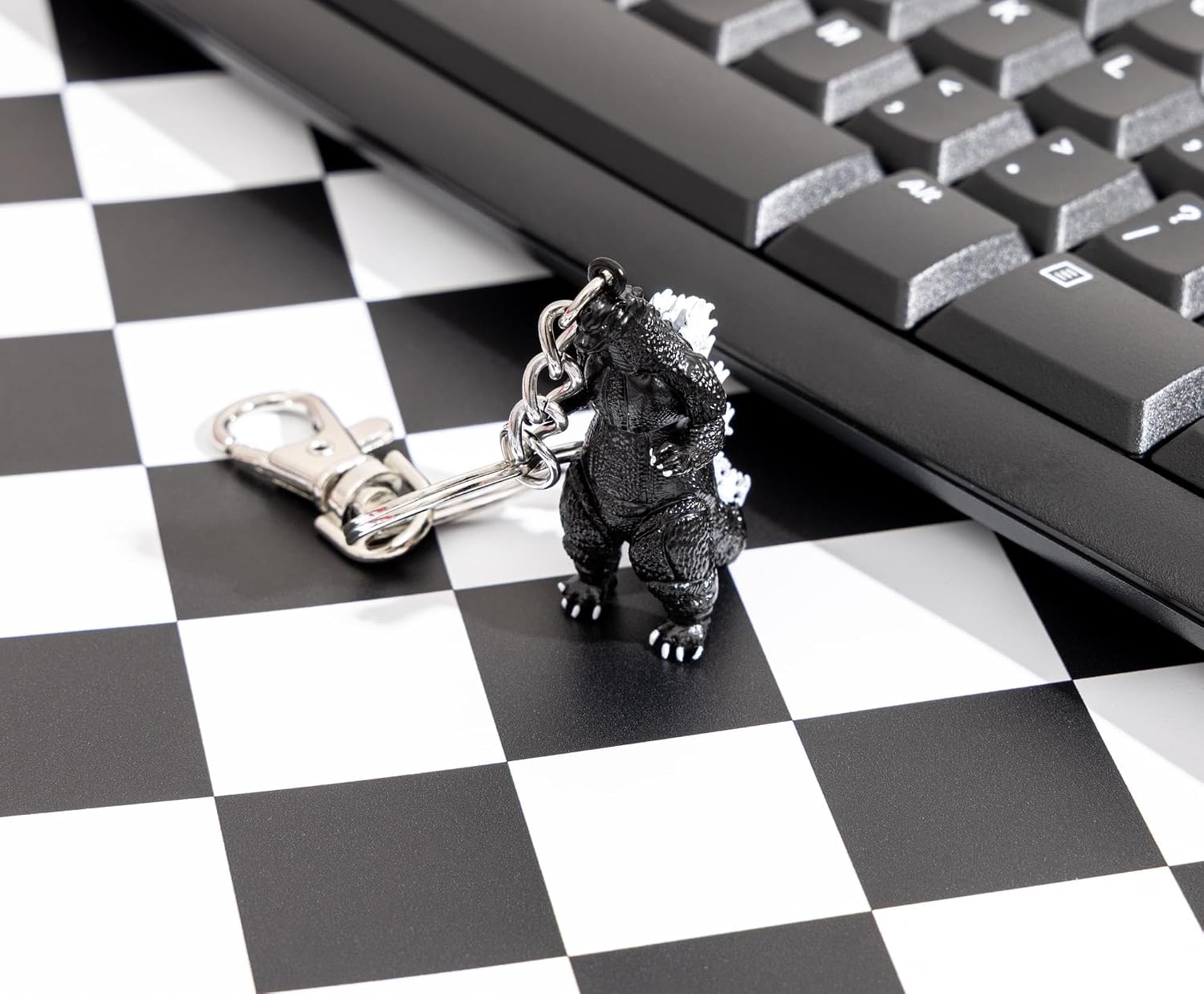 SalesOne Godzilla Enamel Charm Keychain