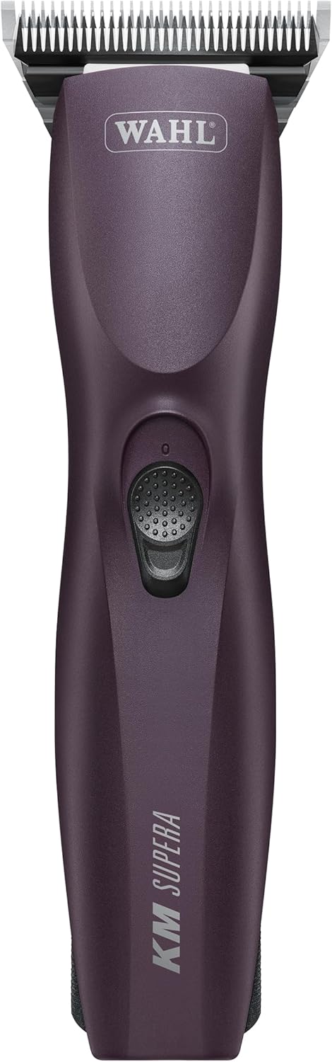 Wahl Pro Animal KM Supera Cordless Equine Clipper – Professional Horse Grooming Clipper – Quiet, Cordless Clipper – Battery-Powered Grooming Tool