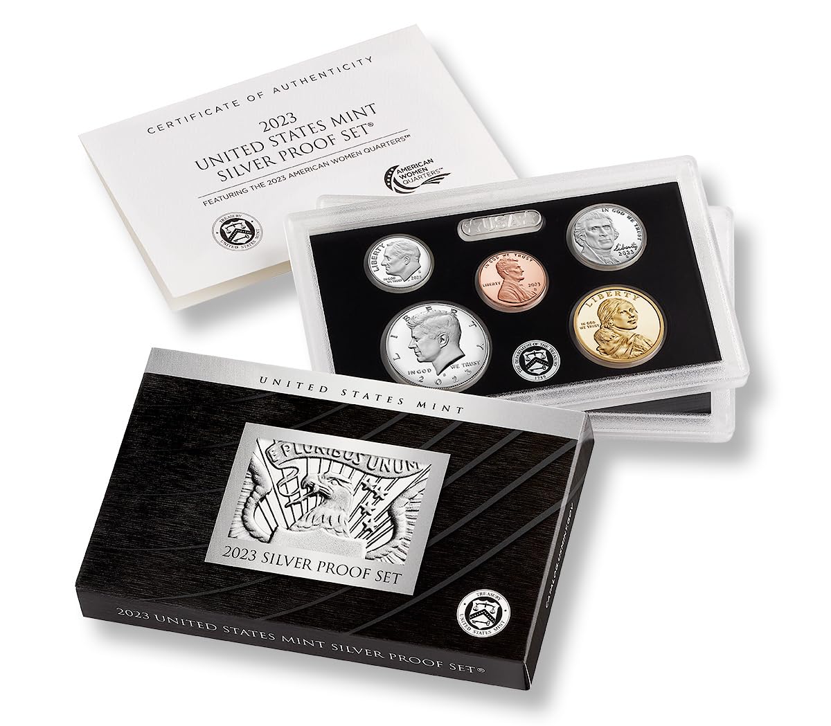 2023 S Silver Proof Set US Mint Packaged at Amazon's Collectible Coins