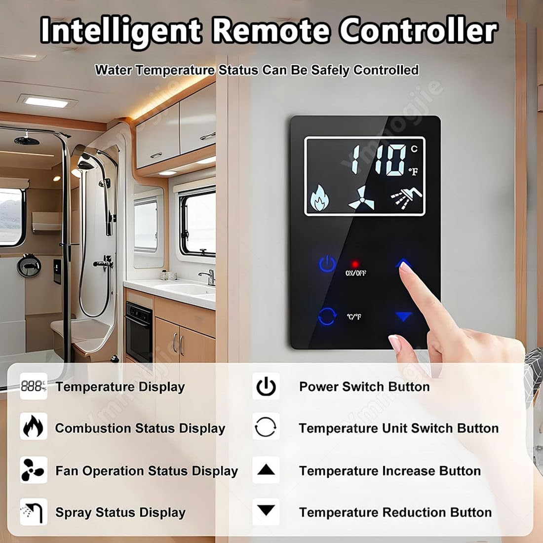Scaldabagno Istantaneo 12V por autocaravana