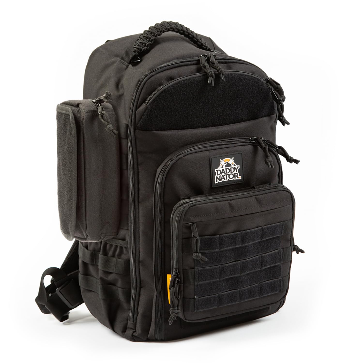 Daddynator | BIG Arnold Wickelrucksack für Väter mit Wickelunterlage inklusive Organizer für Feuchttücher und Organizer für Accessoires | Komplettes Bundle