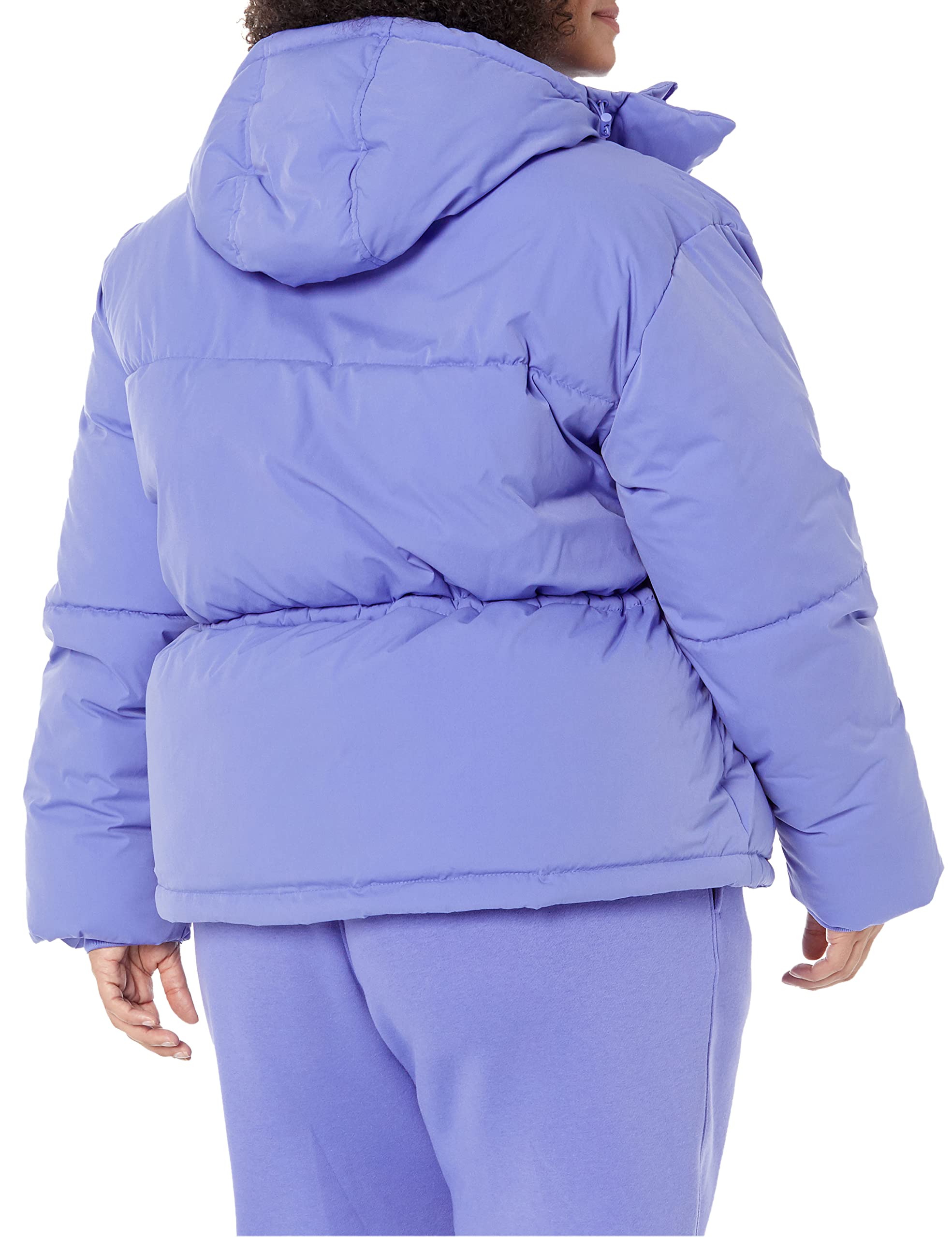 Amazon Essentials Femme Doudoune Courte À Capuche (disponible En Grande Taille)