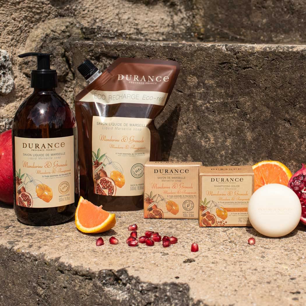 Eco Recarga Jabón de Marsella Líquido Mandarina & Granada