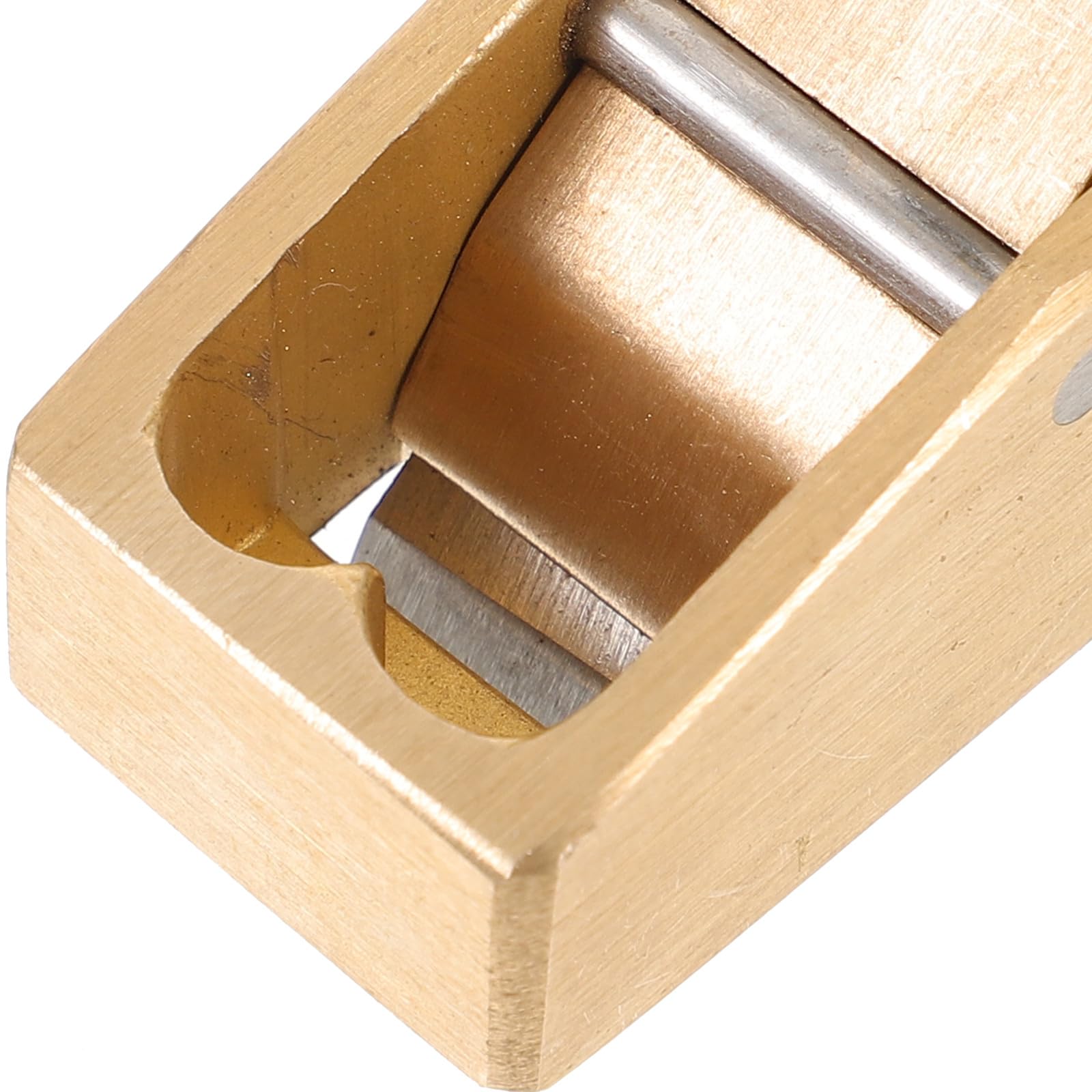 MAGICLULU Mini Pialla Manuale per Liutaio da 16 Mm in Acciaio Affilato, Piccola Pialla per Lavorazione del Legno di Violino e Viola, Strumento per Costruzione e Riparazione Strumenti a