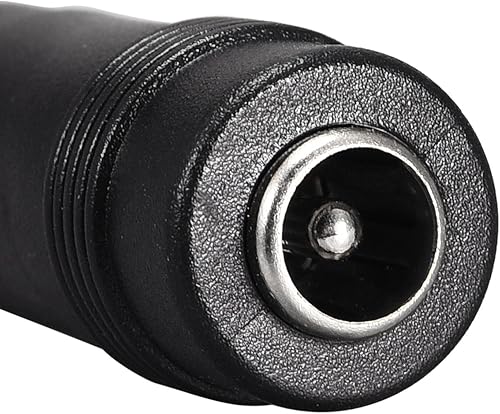 Miniatura 3 de uxcell Kit de adaptador de corriente de CC 10 unids 0.217 x 0.083 in Conector de barril convertidor de Jack 2Sets