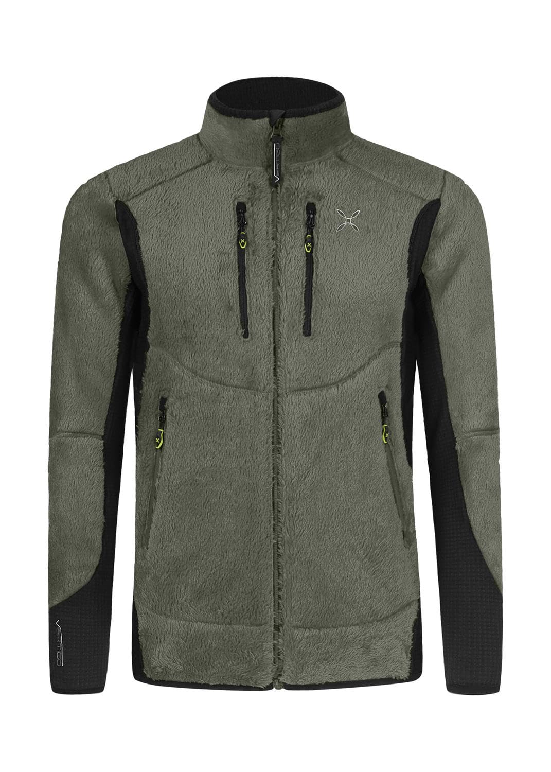 MONTURA Nordic Fleece Jacket Uomo MJAP30X49 Colore Verde Salvia Giacca Pile Calda e Confortevole Ideale per attività Outdoor Escursionismo e Tempo Libero nelle giornate Fredde L