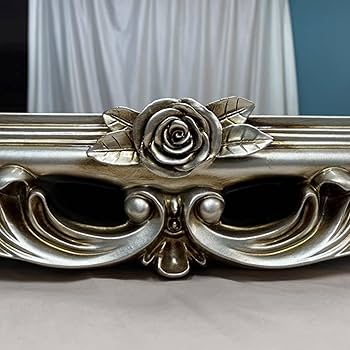 クラシカルな バロック調　 壁掛け鏡 　ウォールミラー　アンティークヴィンテージ Amazon.co.jp: 鏡 アンティーク 壁掛け ミラー バロック調 玄関