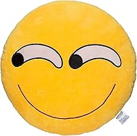 Vista 21 de Cojín de emoticono de EvZ, Poliéster & Mezcla de poliéster, 32 cm