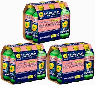 【まとめ買い】キレート レモンMUKUMI 155ml×6本(6本入り1パック☓3) 計１８本