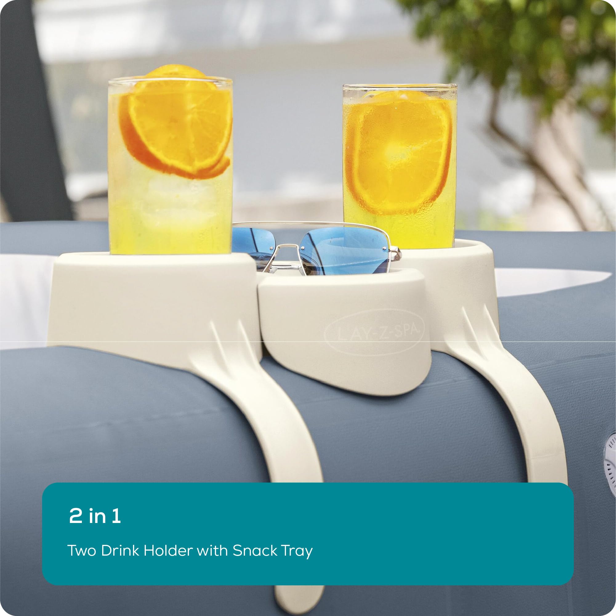 Bestway Lay-Z Spa içecek tutucu, set 35 x 2,32 x 20,5 cm, beyaz