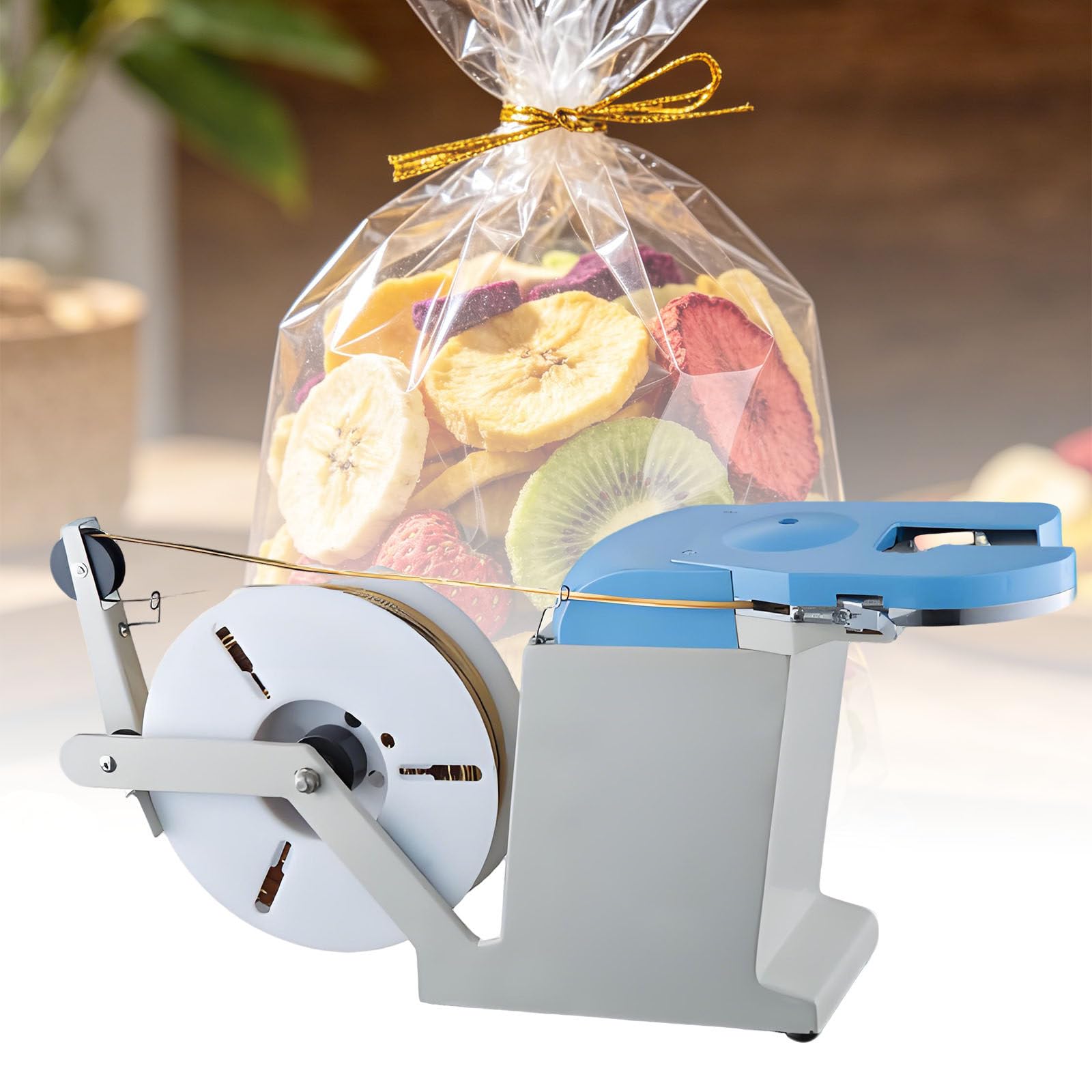 Ymnogjie Multicolor Automatic Twist Tie Machine,Gold Wire Sealing Bundling Equipment For Supermarkets,Bread And Toys