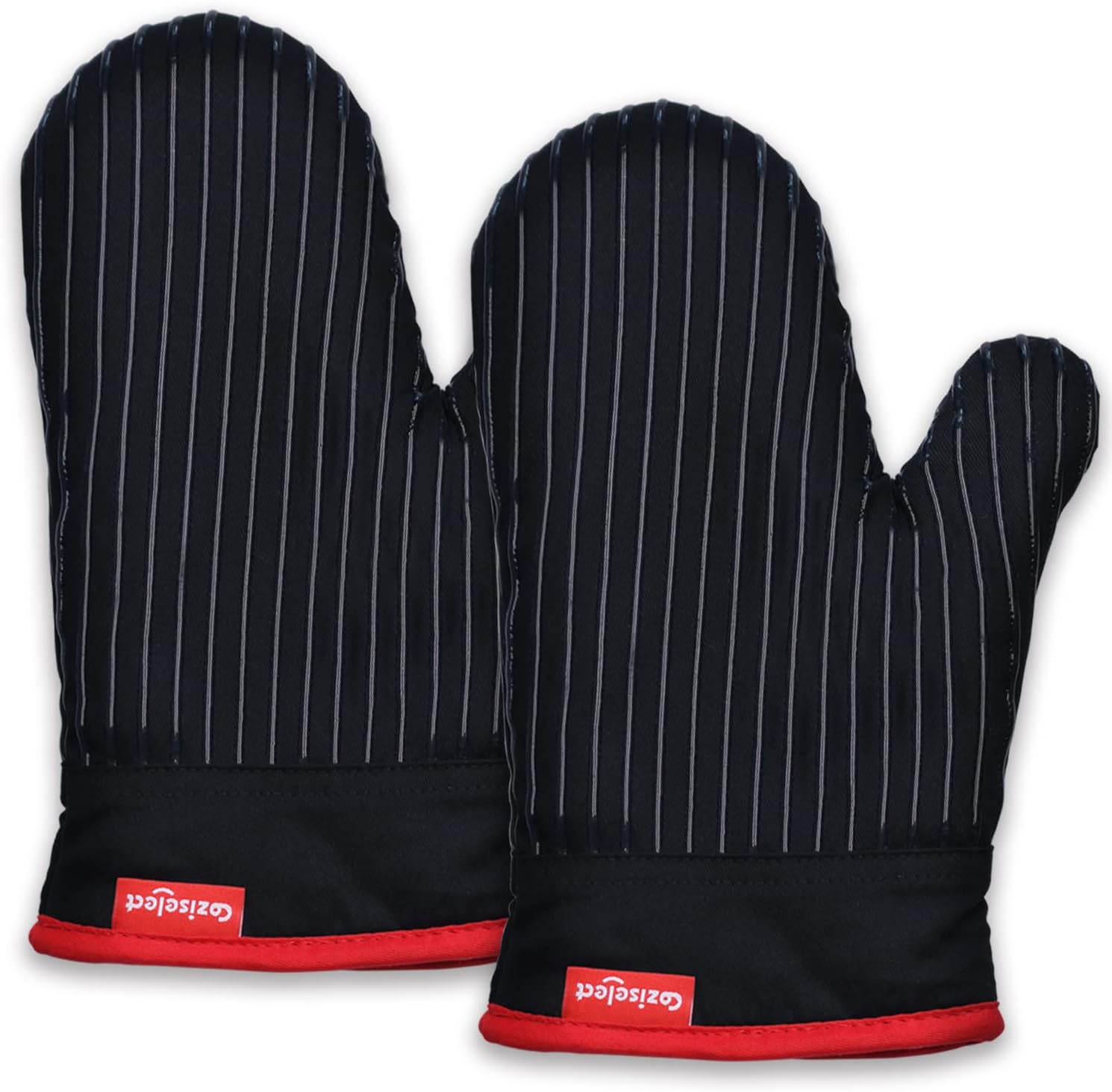 Oven Gloves Heat Resistant Double Sided Non Slip Silicone Oven Mitts