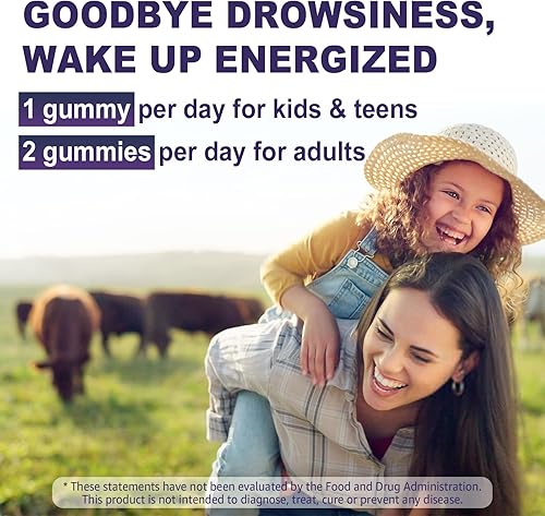 Miniatura 7 de Gomitas de glicinato de magnesio 500mg250mg para adultos, niños y adolescentes, ayuda para dormir calmante de magnesio sin azúcar, gomitas para