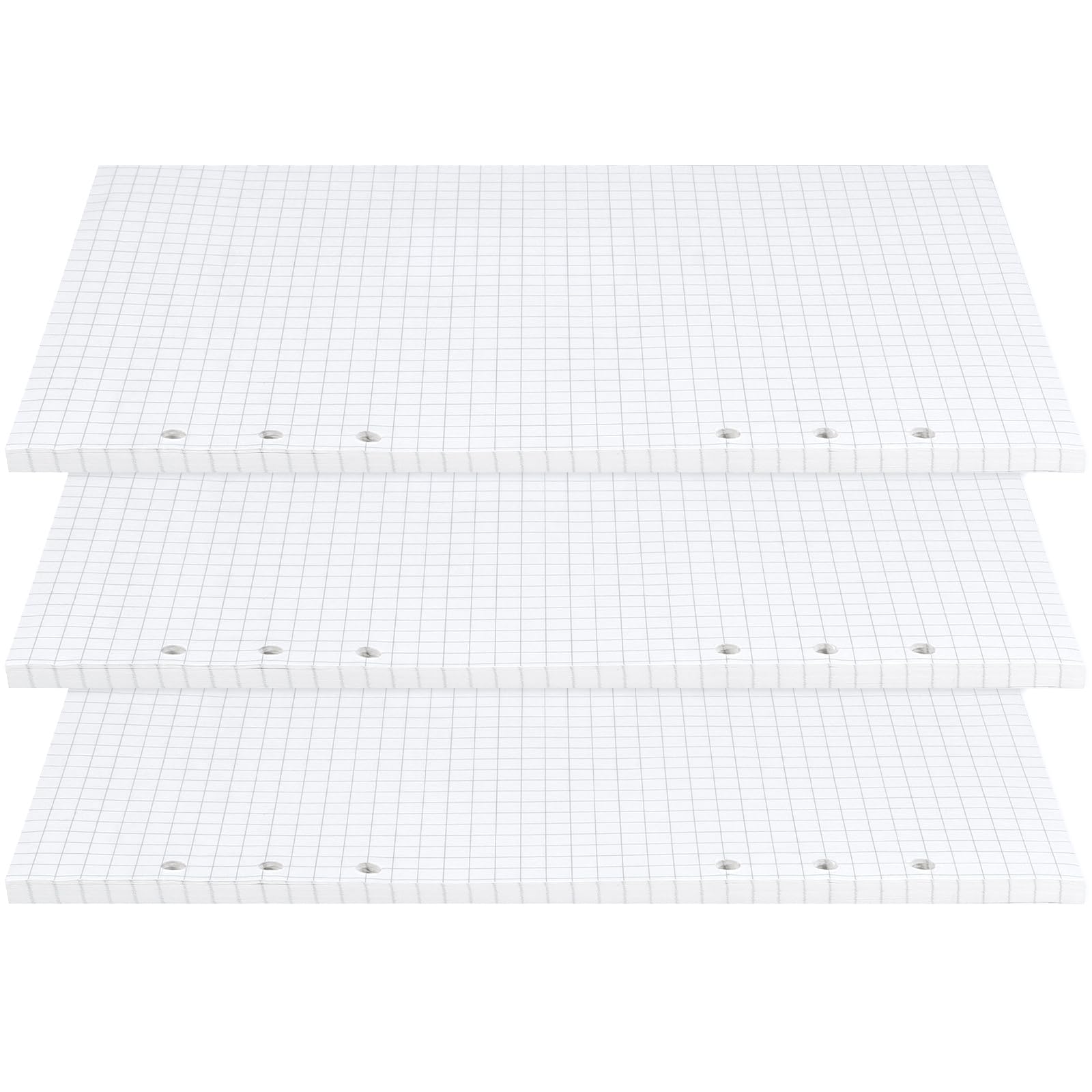 270 arkuszy papieru A5, do kwadratu, 6 otworów, papier uzupe?niaj?cy, papier do wielokrotnego nape?niania, do notatnika A5, pami?tnika, szkicu, DIY, 6 szt