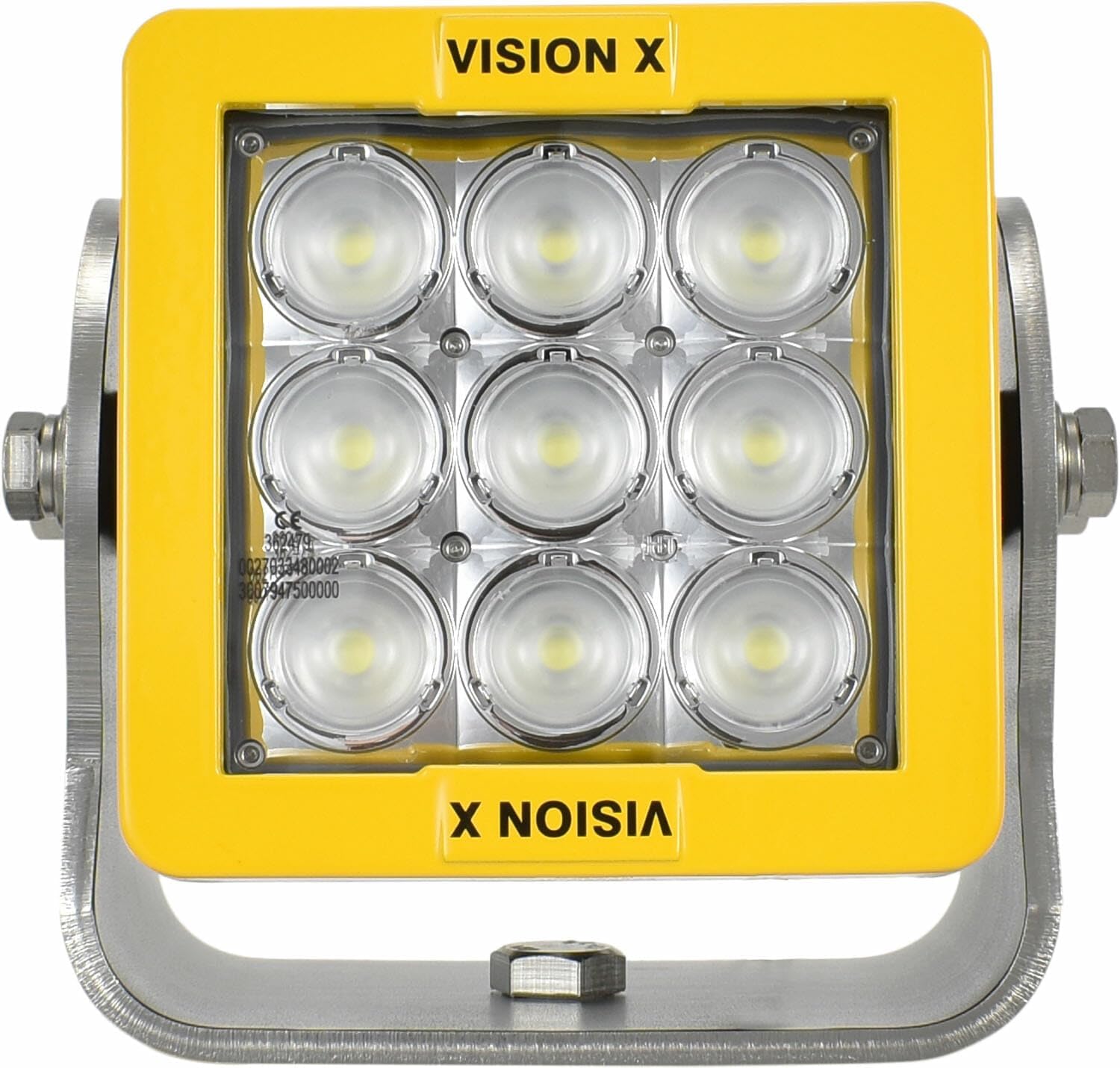 Vision X Lighting BT Heavy Industrial Black HOUSING 9-LED Anti Glare Optics, Selective Yellow