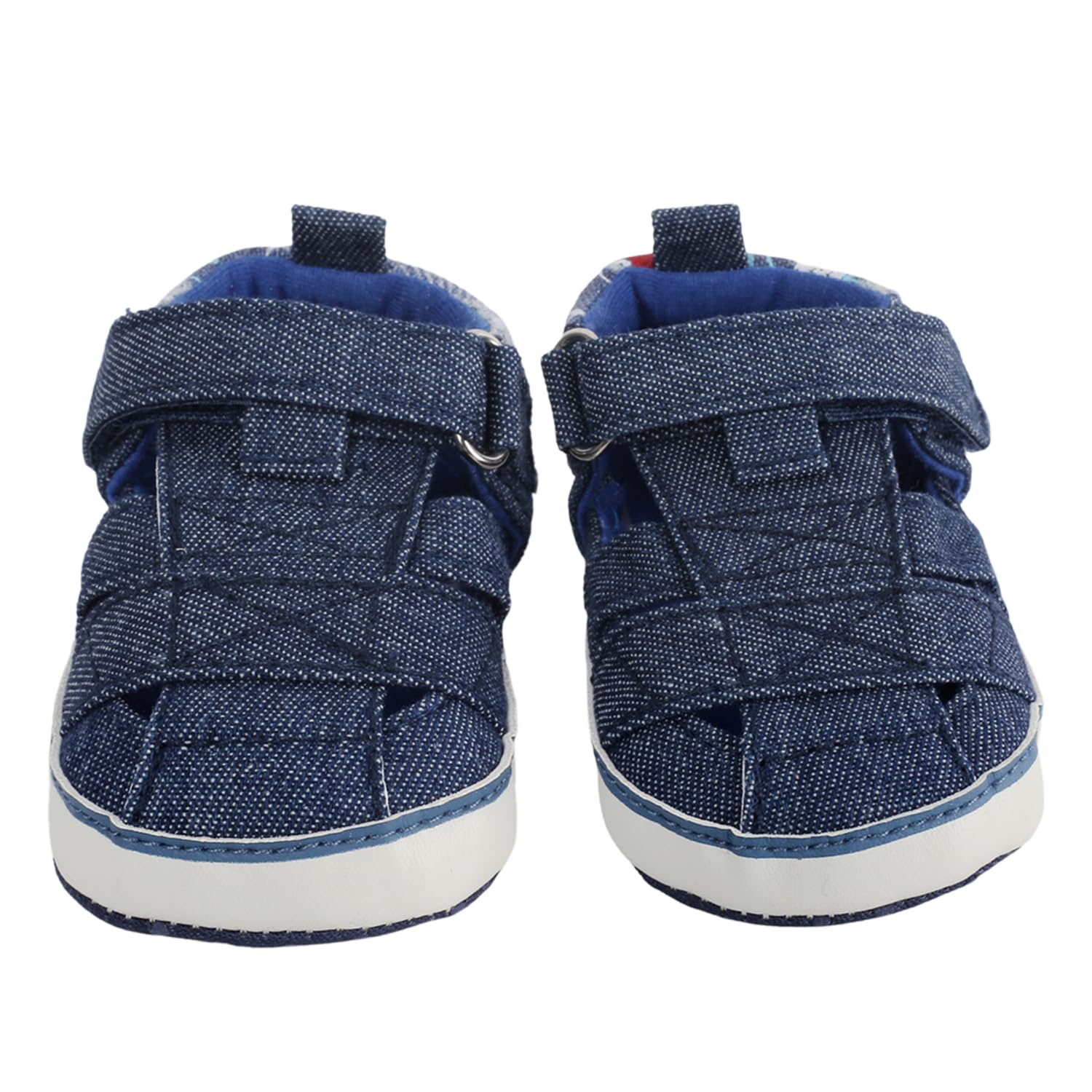 BabyMoo Denim Comfortable & Breathable Infant Baby Boy and Baby Girl Booties |Cozy Fleece Infant All Seasons Footwear Blue Velcro Booties Age 9-15 Months (B09N8Q4MRD) Amazon Price History, Amazon Price Tracker