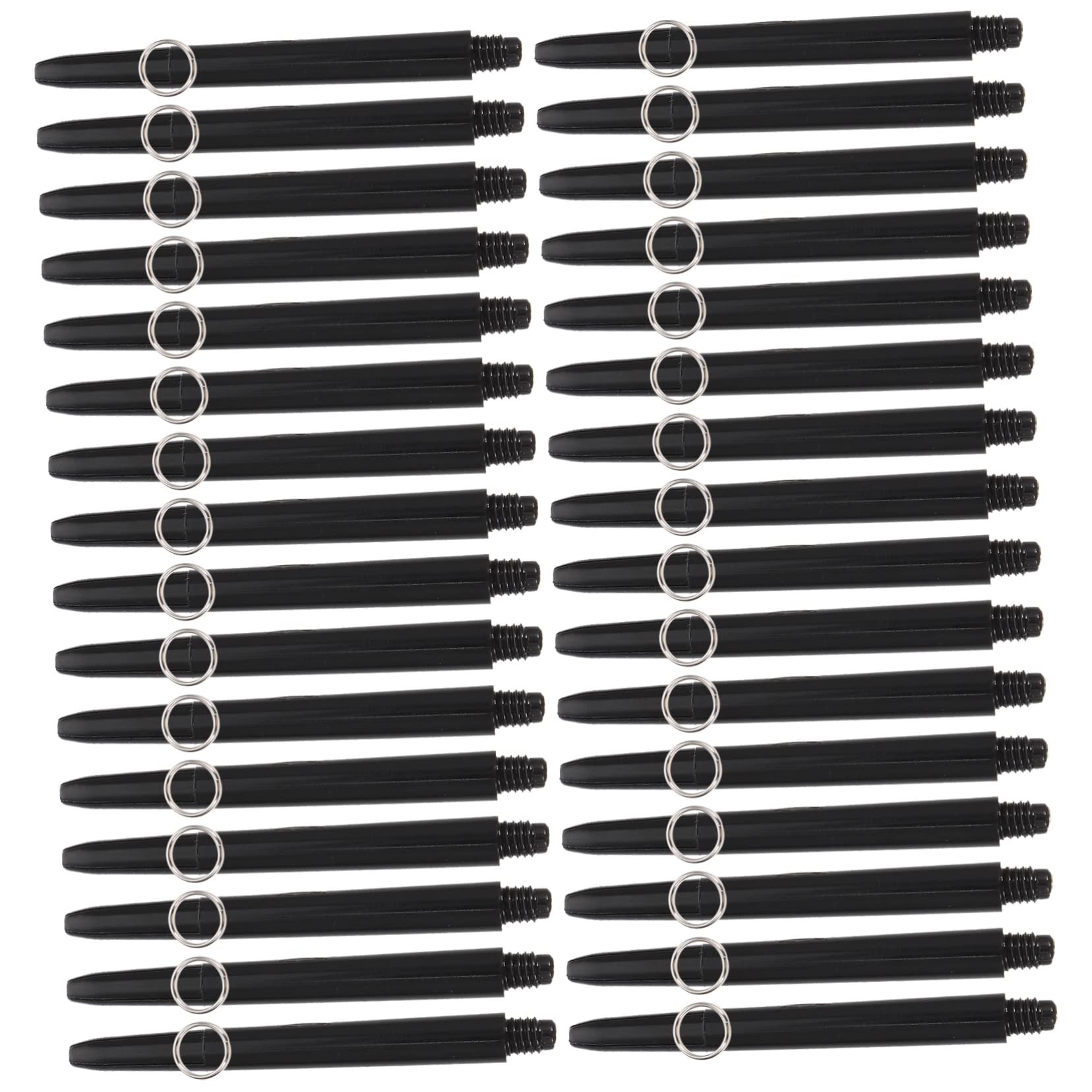 Gogogmee 50 Sets Nylon Shafts Stems Professional Game Shafts Rods Non-Slip Knurled Surface