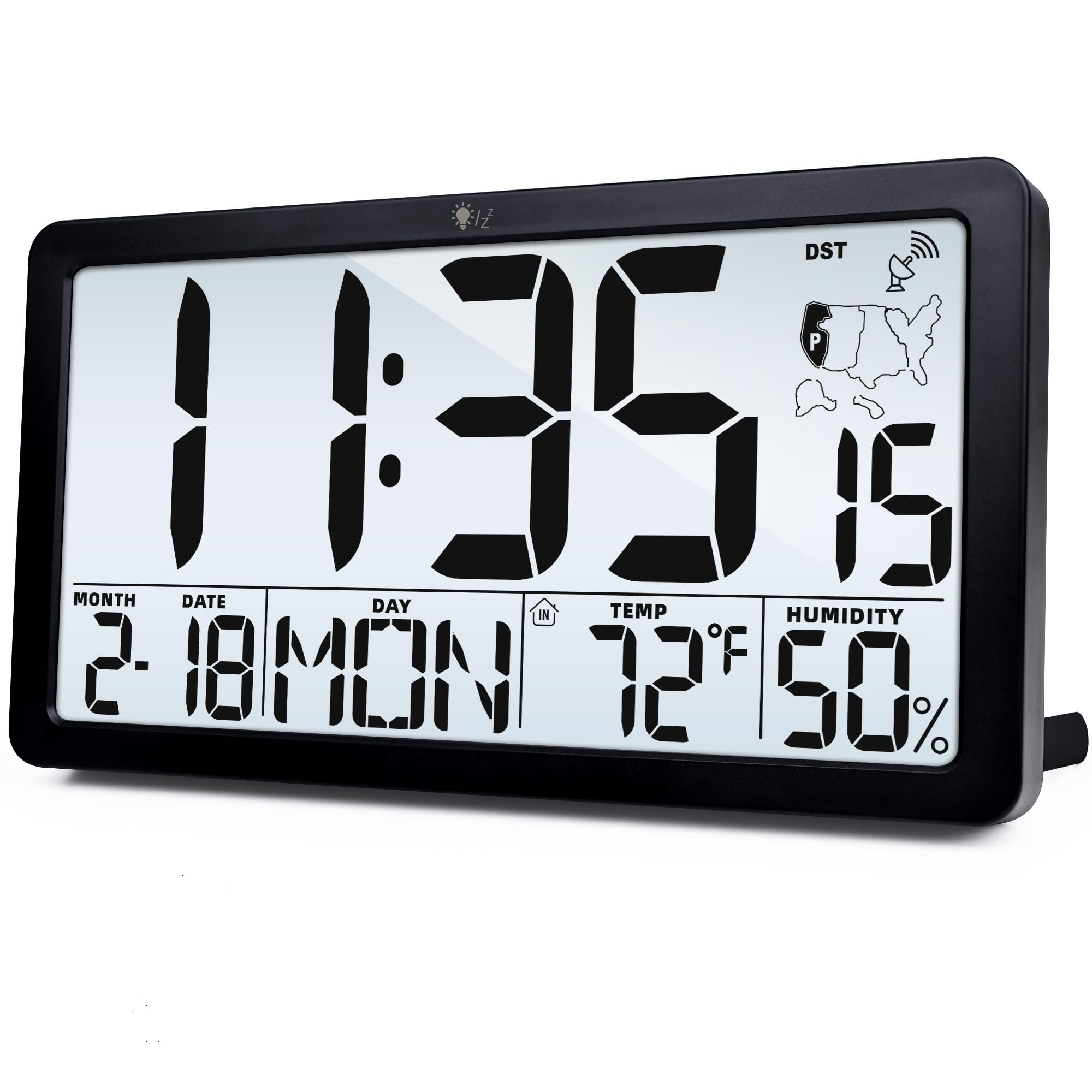 Amazon.com: TXL Atomic Wall Clock with Backlight, Battery Operated
