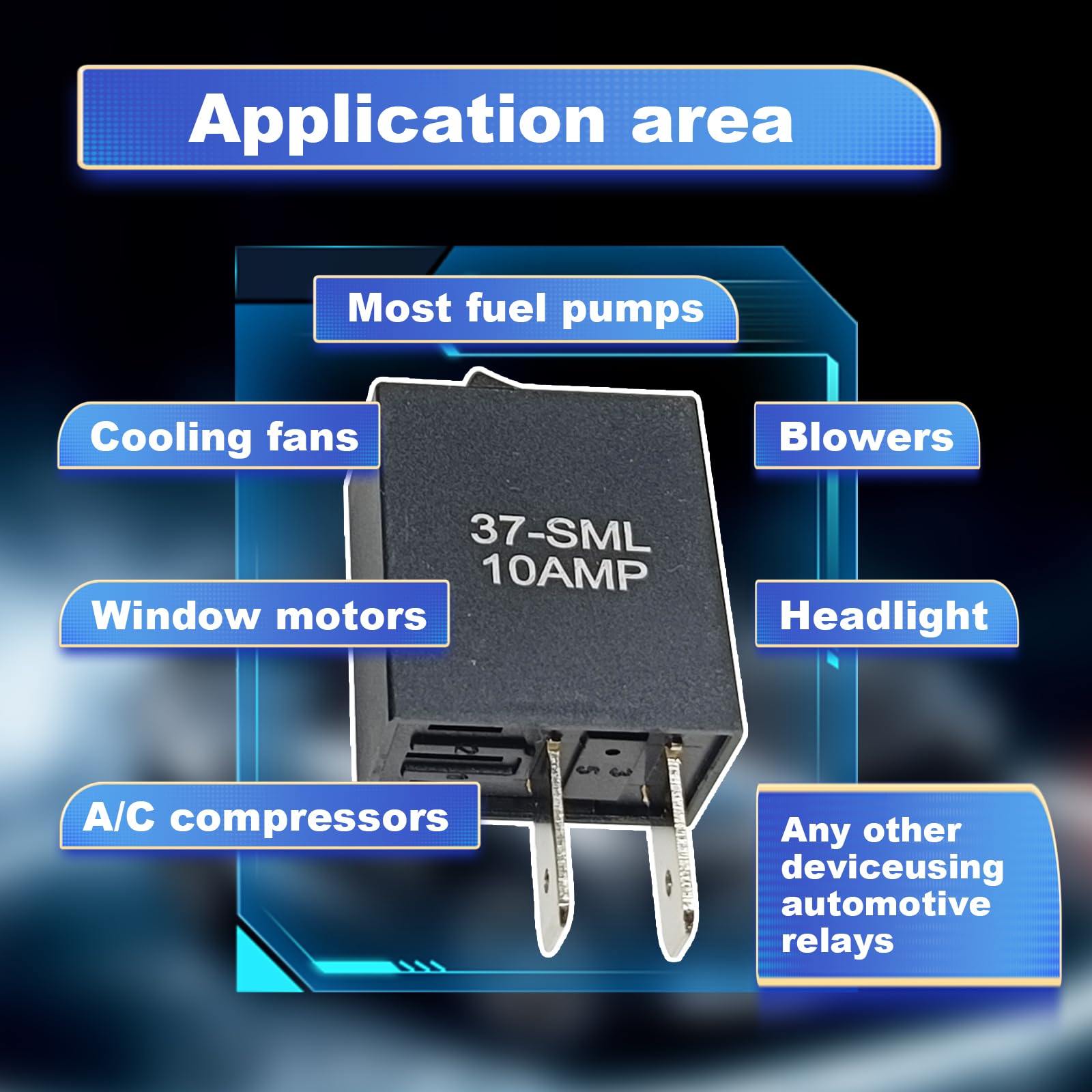 IPA Tools 9038A Relay Bypass Switch With Amp Loop, Black New Free Shipping USA E - Foto 5