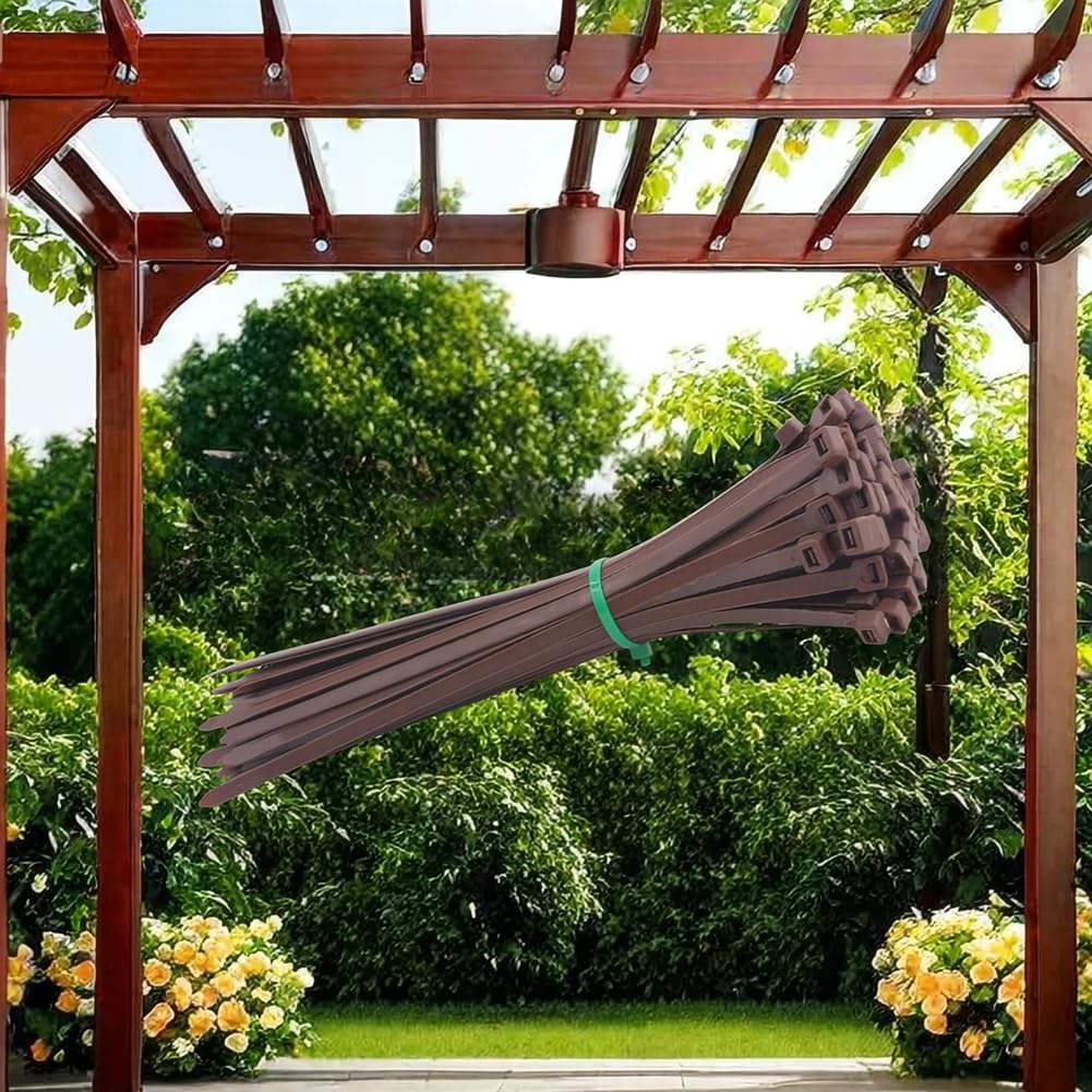 Amazon.com: HAODE FASHION 12 Inch Brown Zip Ties 100 Pack, Wood Amazon.com: HAODE FASHION 12 Inch Brown Zip Ties 100 Pack, Wood