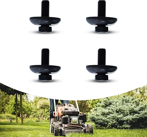 Miniatura 7 de Adefol Paquete de 4 pernos para cortacésped Husqvarna Craftsman y perno de hoja de tractor con arandela ahuecada, se adapta para fijar cuchillas de