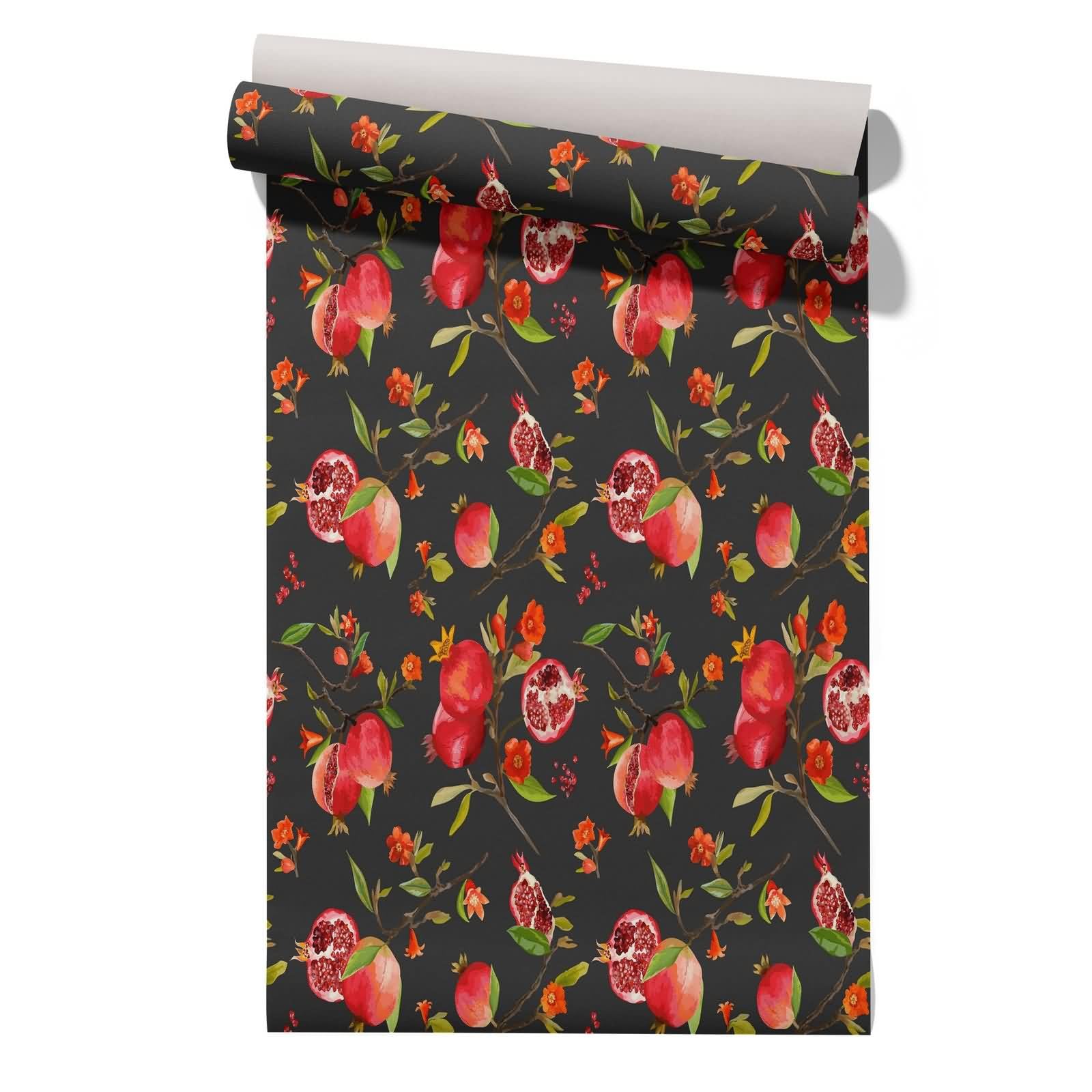Bad Wandtattoo Natur Badezimmer Dusche Rot Deko Für Zuhause Ideal 45x1200cm