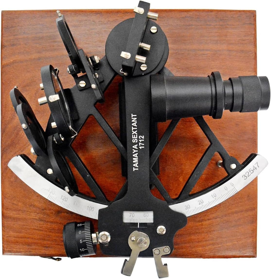 Astitv Tamaya Nautical Sextant 9 Solid Aluminum 1712 Sextant Marine Working Black Vintage Navigation Sextant