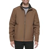 mens Stand Collar Poly Jacket