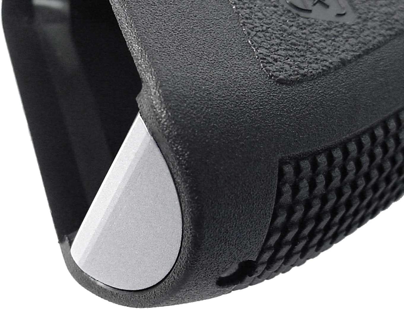 NDZ Performance Aluminum Grip Plug for Glock Gen 1-3 17 19 20 21 22 23 24 31 32 34 & 35 9MM .40 .357 Sig 10MM .45 ACP .45 Gap Laser Engraved in Silver - Don't Tread On Me 2