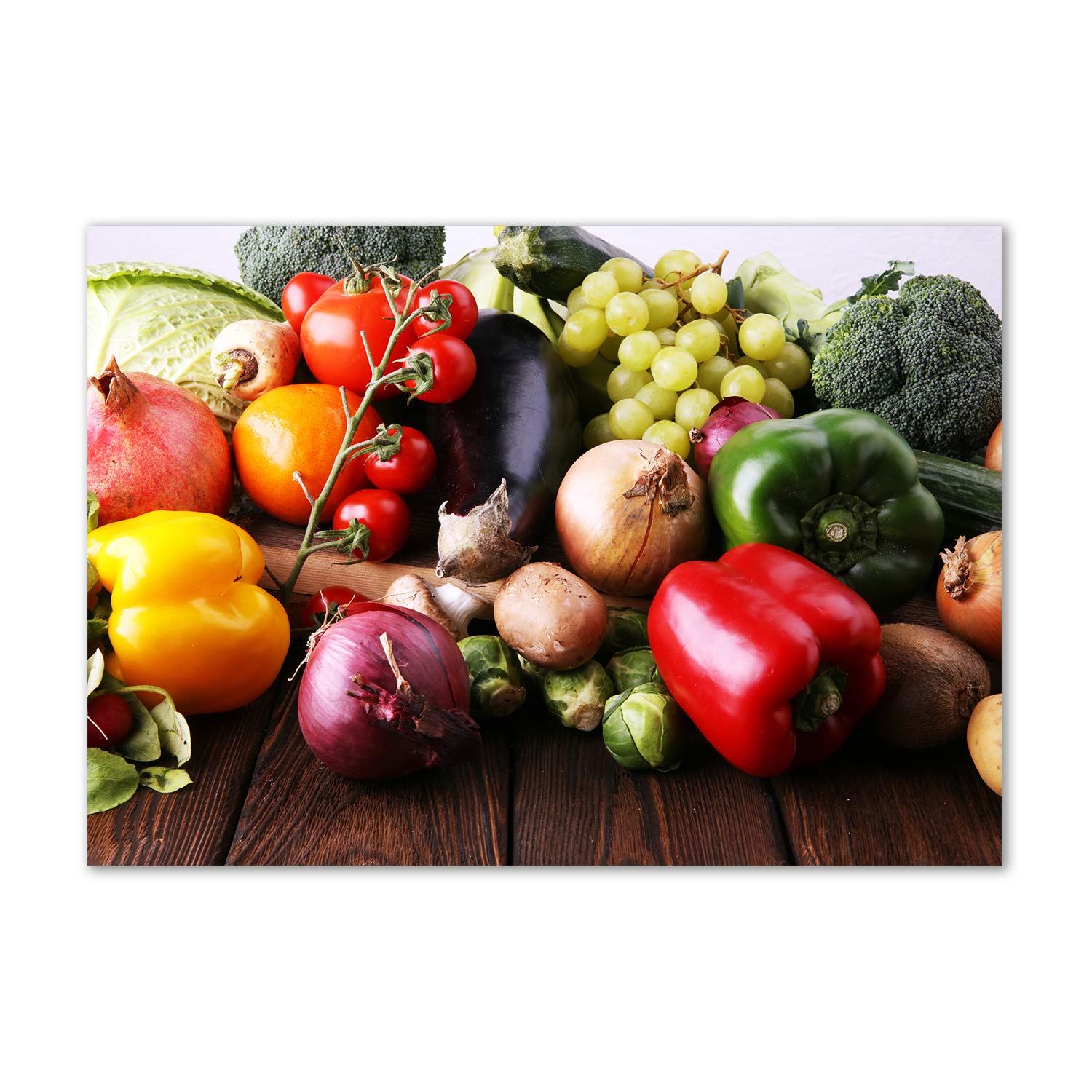Tableau acrylique cuisine anti humidité tableau fruits Tulup