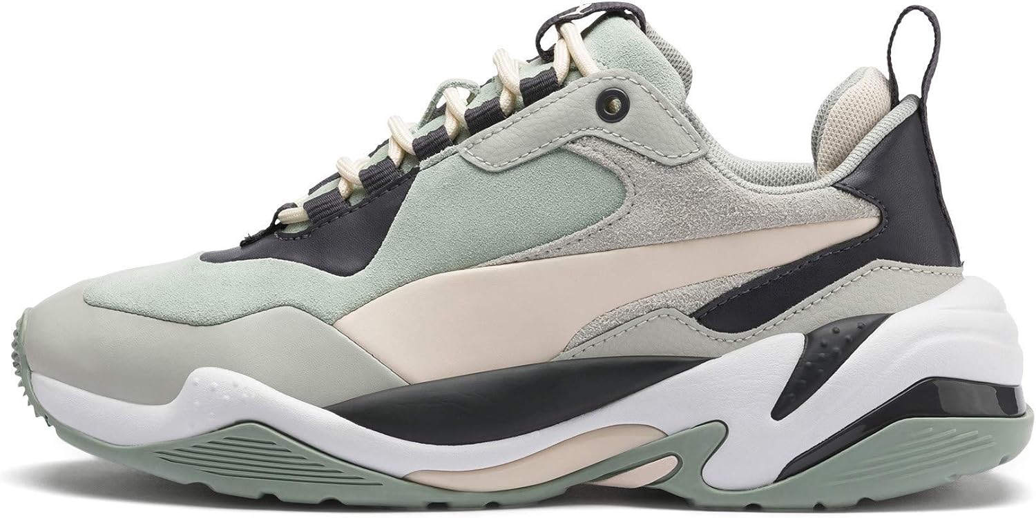 puma thunder colour block beige