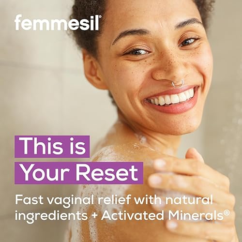 Miniatura 5 de Femmesil - Jabón antifúngico vaginal para alivio de infecciones por levaduras para mujeres, picazón e irritación vaginales, probado por dermatólogos