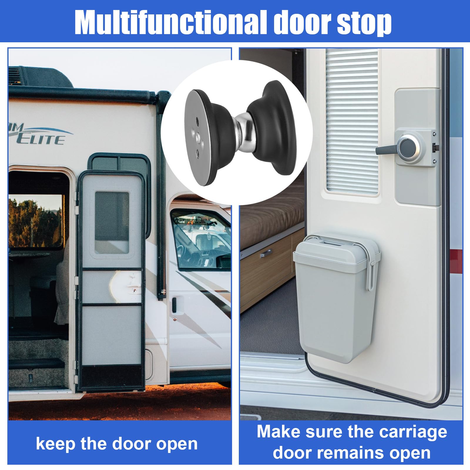 Loquet De Porte Pour Camping Car Lot De 5 Loquets Compression - Camping-Car/Marine (Acier Galvanisé) Bloc De Porte Pour Camping Car