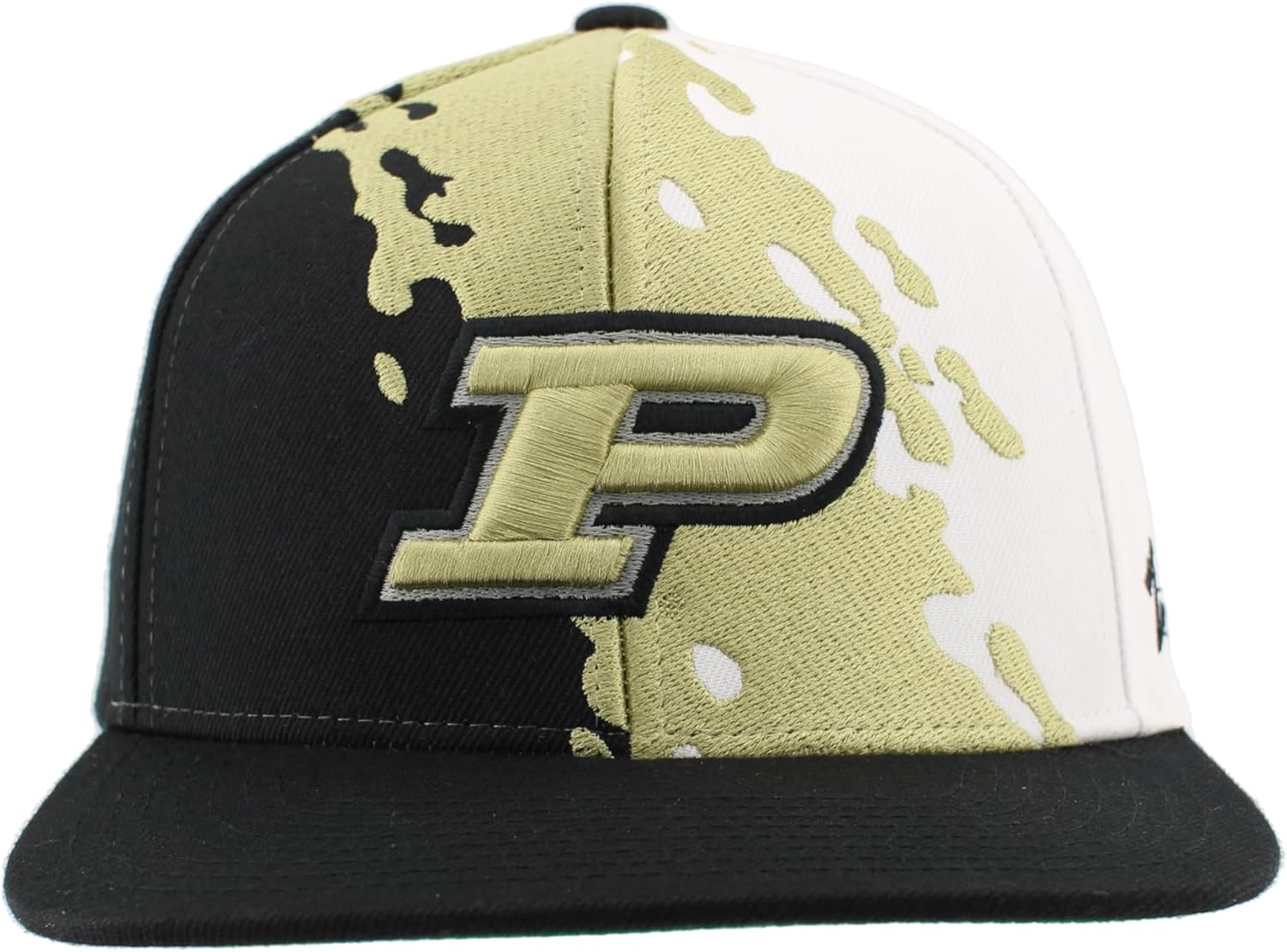 ZHATS NCAA Unisex-Adult NCAA Officially Licensed Hat Flat Snapback Z11 Retro Paintbrush - Image 2